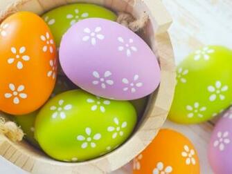 Easter Eggs HD Wallpaper