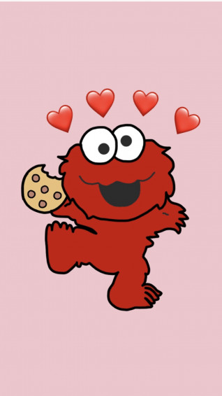 Elmo Wallpaper Cookie Monster iPhone