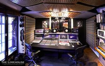 High Resolution Recording Studio Wallpaper Image