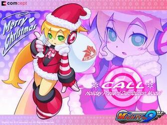 Christmas Wallpaper By Art Director Shinsuke Komaki Mighty No
