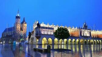 Ultra HD 4k Video Time Lapse Stock Footage Krakow