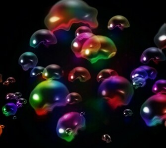 Colorful Bubbles Wallpaper