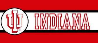 Indiana Hoosiers Tall Wallpaper Border