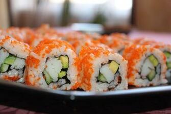 Sushi 5k Retina Ultra HD Wallpaper Background Image