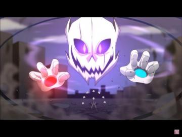 Glitchtale Animosity In Gaster Undertale Skeletor