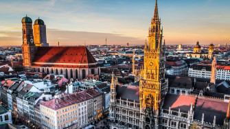 Munich City Old Cityscape Rhplse0kvbcusx7s Wallpaper