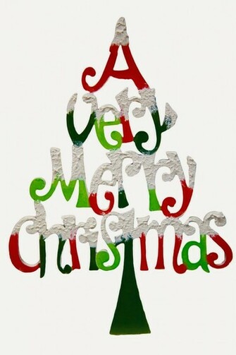 Merry Christmas Tree Wallpaper Clip Art
