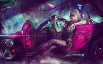 Cyberpunk Sci Fi Games Futuristic Car