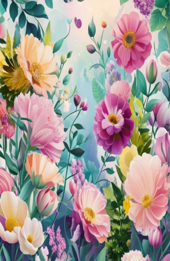 Aesthetic Flowers Wallpaper