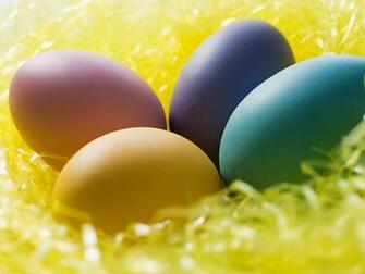 Chicks And Easter Eggs Wallpaper For Your Desktop Background