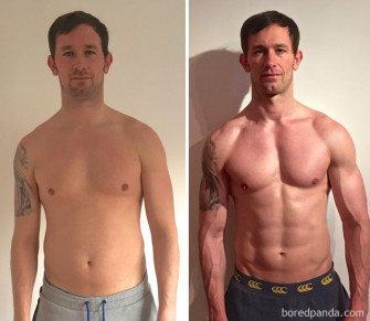 Before After Body Building Fitness Transformation 591c1190e8d82 Wallpaper