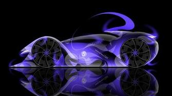 Nissan Gtr R34 Super Abstract Car Green Neon HD Wallpaper Design