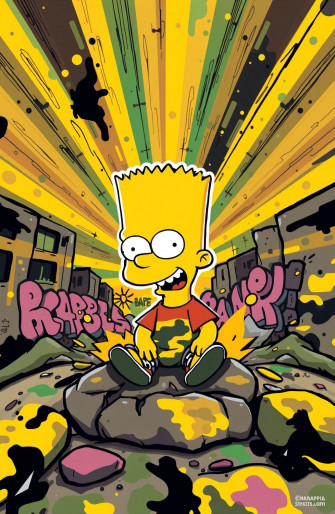 Bape Bart Wallpaper