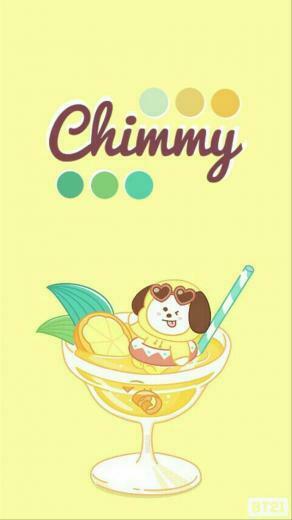 Bt21 Chimmy Lockscreen Wallpaper Toedit Bt21chimmy