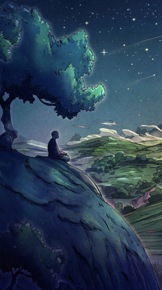 Meditation iPhone Wallpaper
