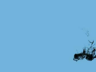 Baby Blue Black Wallpaper