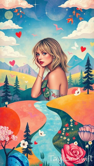 Taylor Swift Album Wallpaper