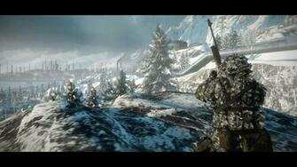 Bfbc2 Sv Sniper Rifle In Action Wallpaper By Adamqo11