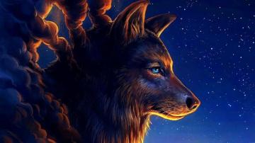 Wolf Art HD Wallpaper On