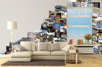 Route Wall Mural Wallpaper