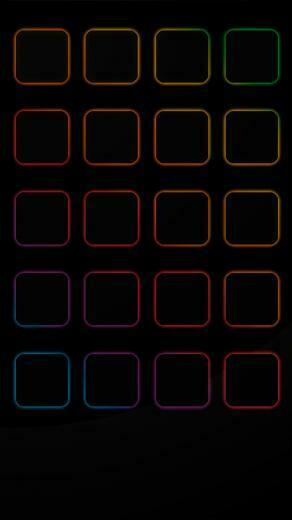 Simple Black Texture iPhone Wallpaper HD