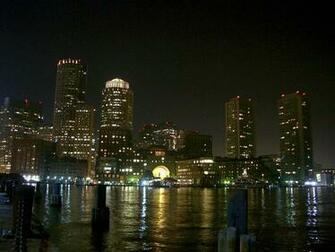 Pin Boston At Night Wallpaper