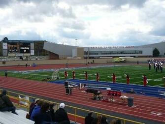 University Of Dayton Arena In The Background At Welcome Stadium