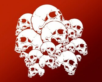 Bunch Of Skulls Wallpaper