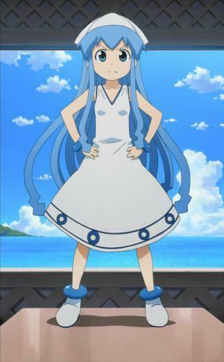 Squid Shinryaku Ika Musume Squidly Girl HD Wallpaper Of Anime Manga