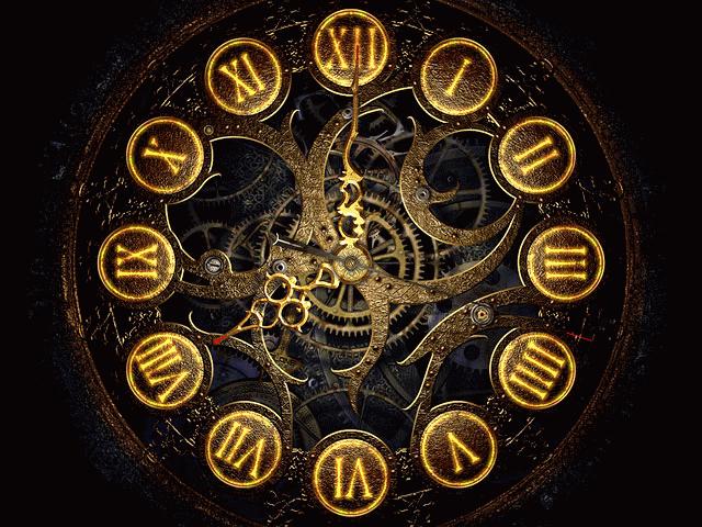 Mechanical Clock 3d Screensaver And Animated Wallpaper