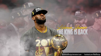 Lebron James Nba Champ By Basketballdesign