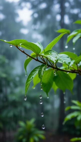 Rain 4k Phone Wallpaper