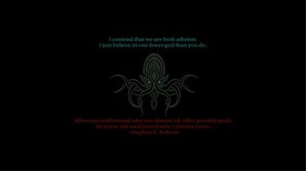 Quotes Cthulhu Wallpaper Religion Atheism
