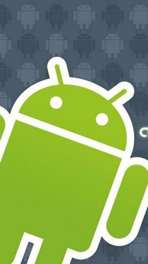 Wallpaper Android Os Pda Green Robot White