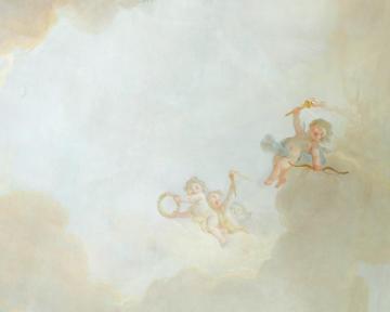 Cherub Wallpaper Mural On