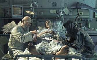 Old Man In Bed Funny Wallpaper Collection For Desktop Pc Jpg
