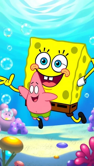 Spongebob And Patrick Wallpaper