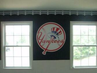 New York Yankee Stadium Facade Frieze Wallpaper Border Poster Ticket