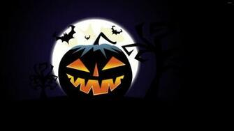 Jack O Lantern On Halloween Night Wallpaper Holiday