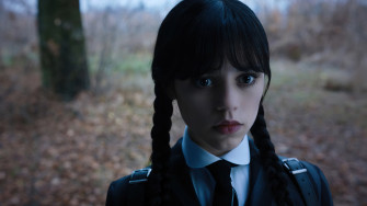 Wednesday Addams Jenna Ortega Series 4k Wallpaper iPhone HD Phone