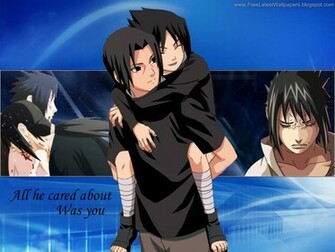 Naruto Vf Wallpaper Sasuke And Itachi Uchiha Brothers