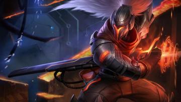Yasuo Lol Project Splash Art 4k Wallpaper