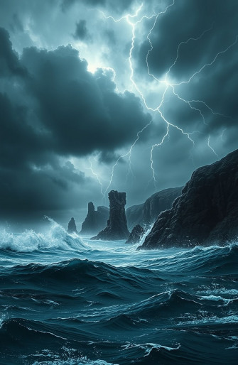 Stormy Ocean Wallpaper