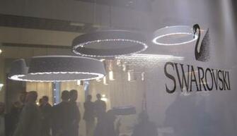 Swarovski Elements Wallpaper At Euroluce Luxury Interior Design