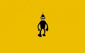 Futurama Bender Bending Rodriguez Robot Dark Orange
