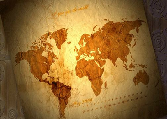 Old World Map Wallpaper