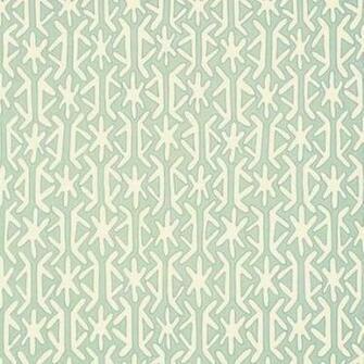 Havana Wallpaper Aqua From Furbish Laundry