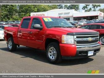 Victory Red Chevrolet Silverado Lt Crew Cab