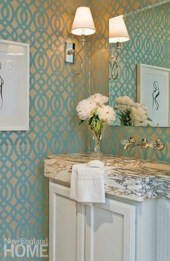 Liz Carven On Powder Rooms Bathrooms