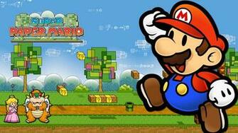 Generic Super Paper Mario Home Theater Backdrops Wallpaper